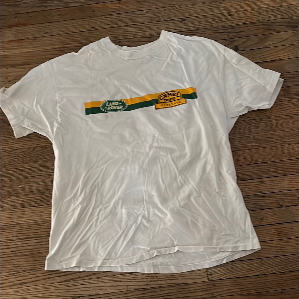 Vintage Camel x Range Rover graphic T-Shirt.